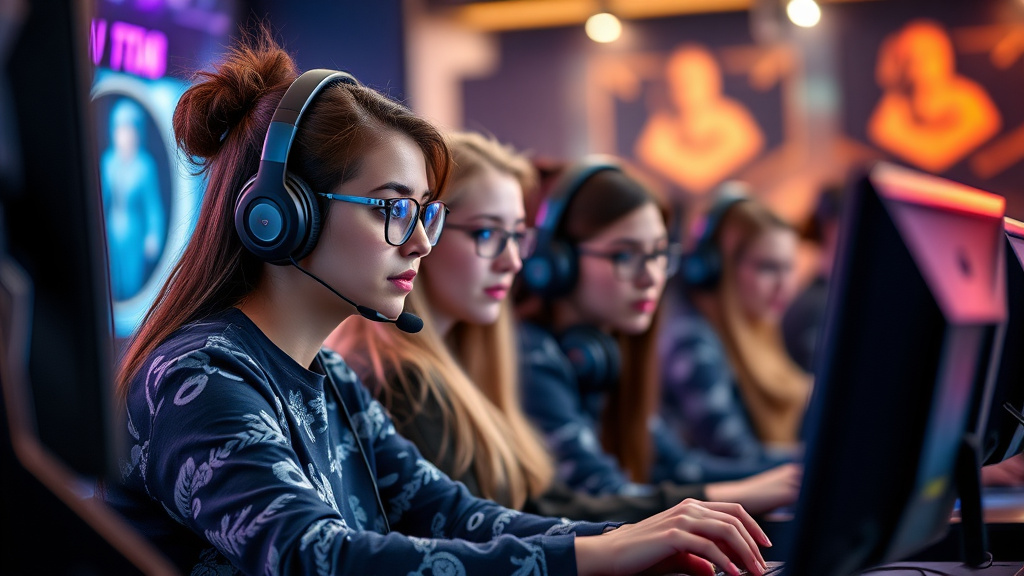Female Players Break Through Barriers in Male-Heavy Esports
